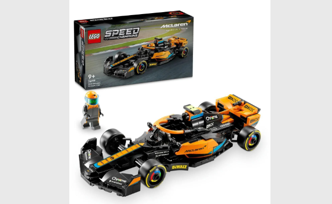 LEGO ® Speed Champions 2023 McLaren Formula 1 Yarış Arabası 76919- 9 Yaş+ İçin Yapım Seti (245 Parça)